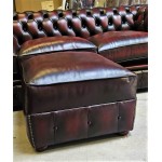 Chesterfield Fibre Fillid Oxblood